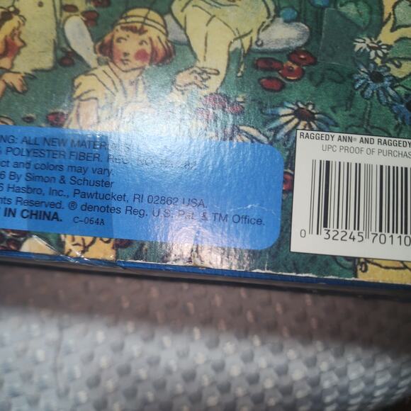 VTG HASBRO NOS 1995 75TH ANNIVERSARY RAGGEDY ANN & ANDY COLLECTORS DOLLS - Picture 4 of 7